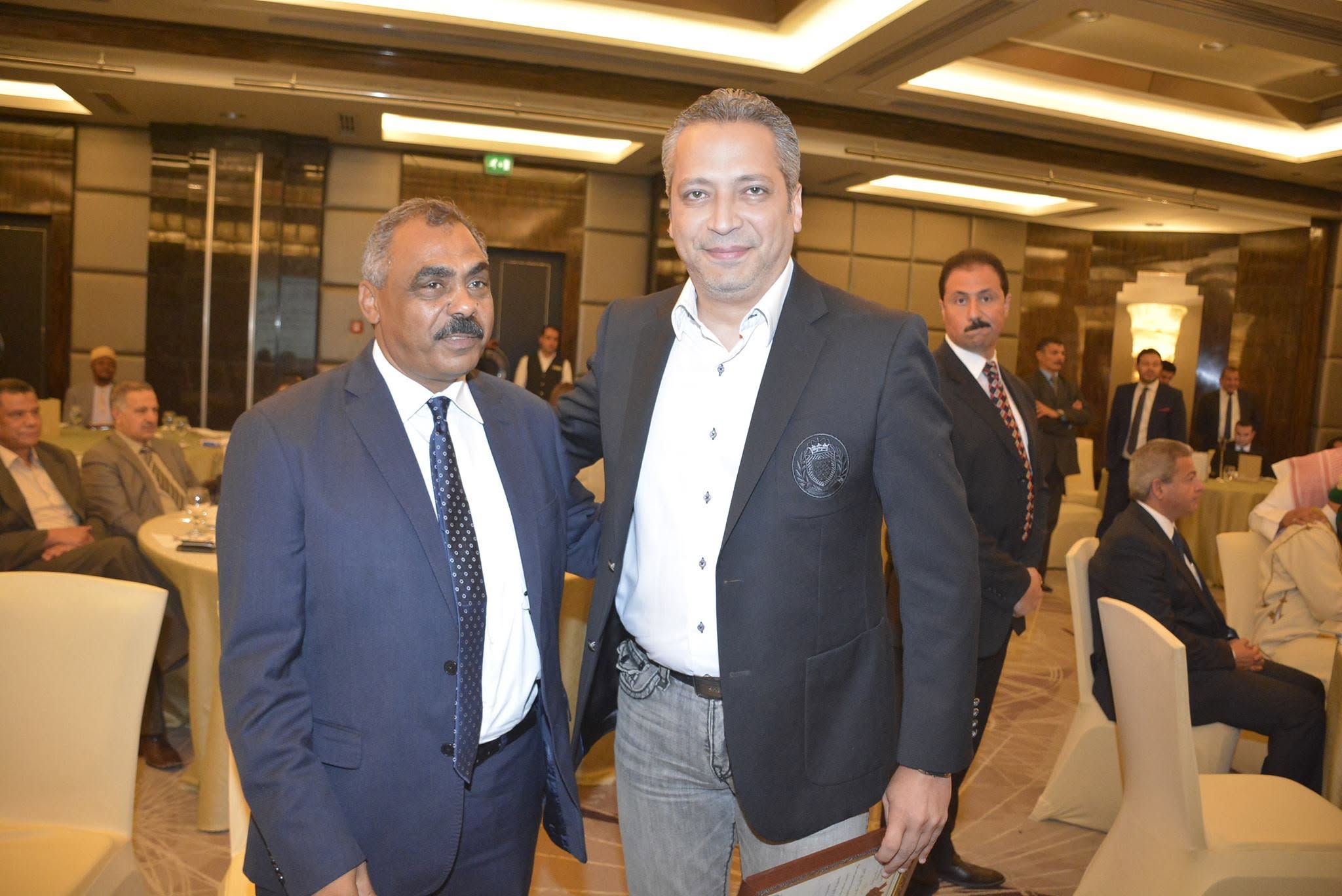 فريد أحمد شلبي في إحدى الفعاليات